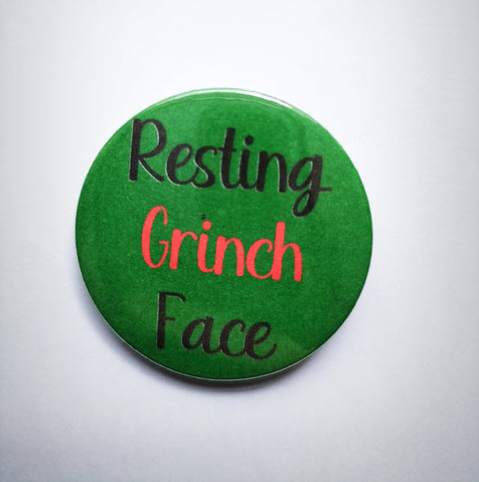 Resting grinch face set