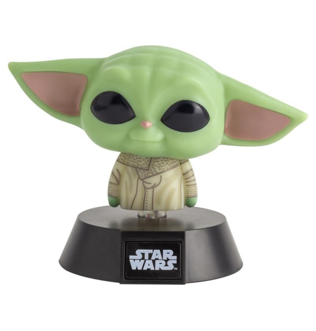 The child, Grogu, figure light