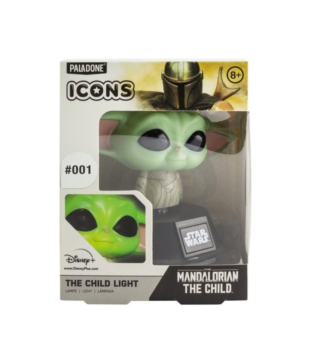 The child, Grogu, figure light