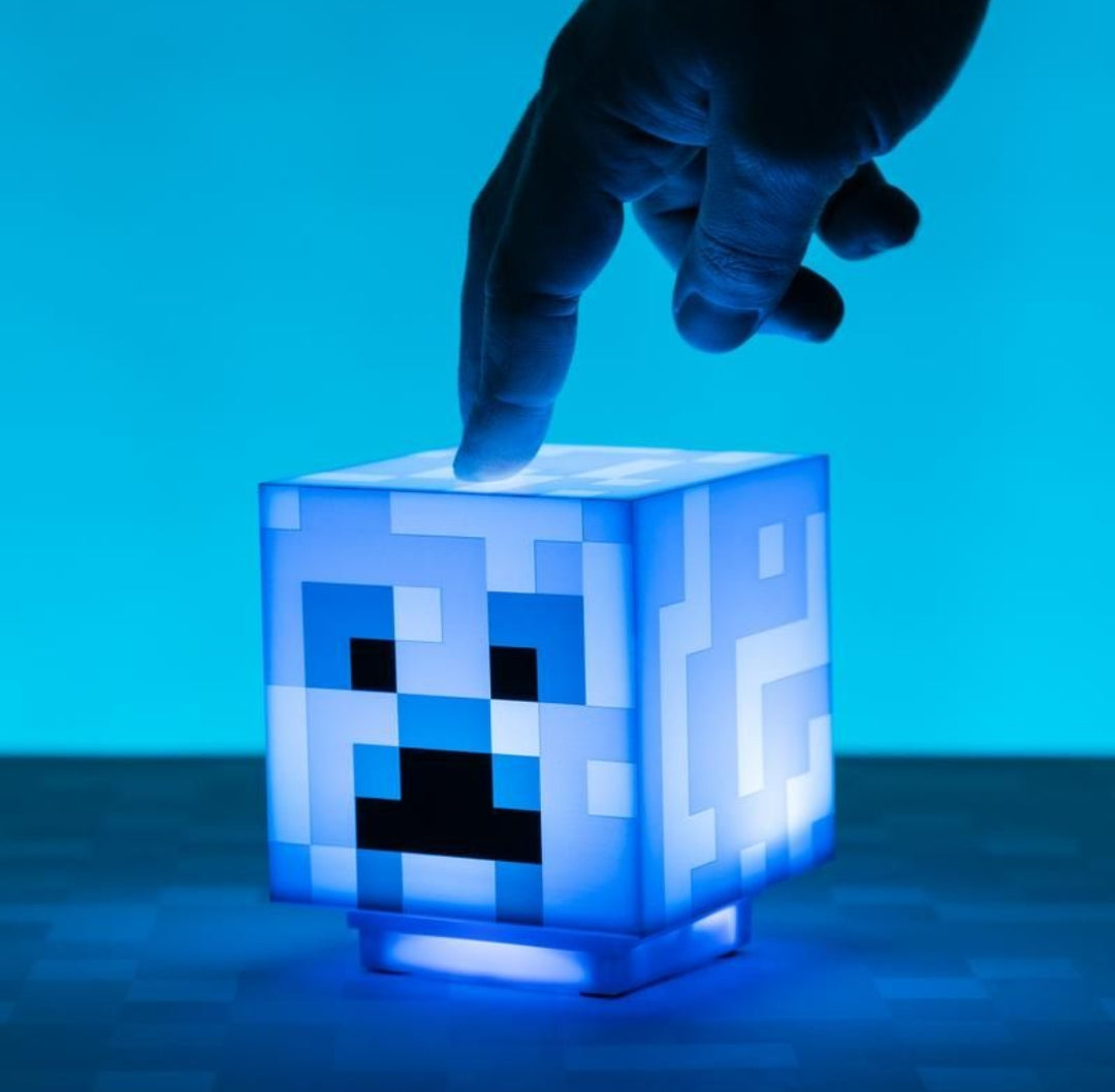 Charged creeper Minecraft light