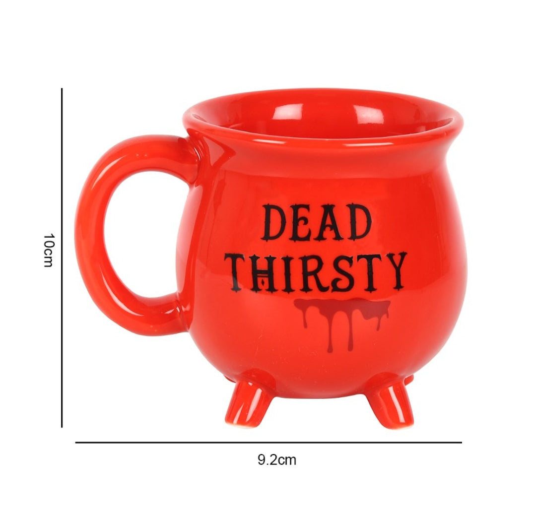 Dead thirsty cauldron mug