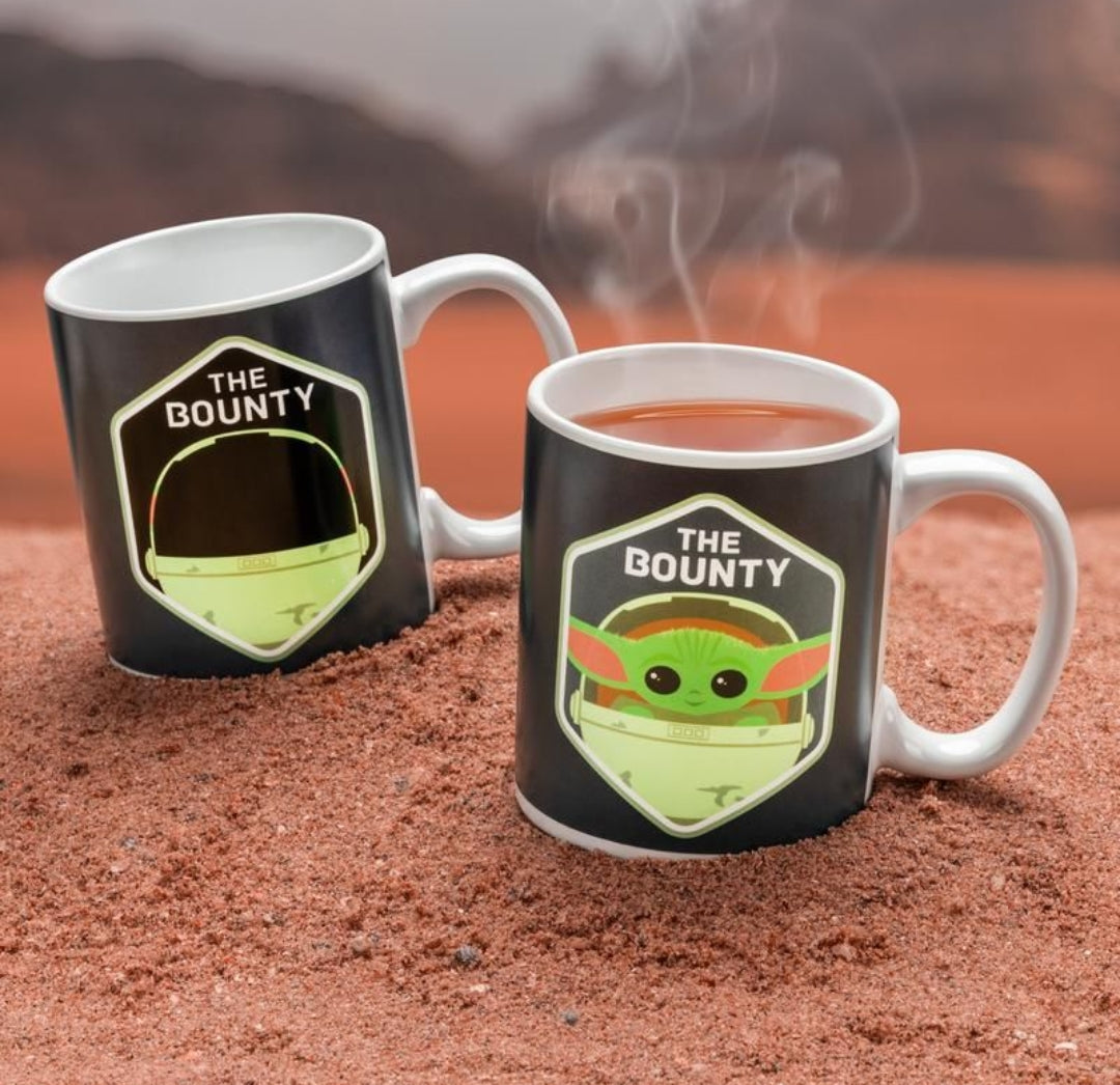 The child, Grogu, baby yoda star wars heat change mug