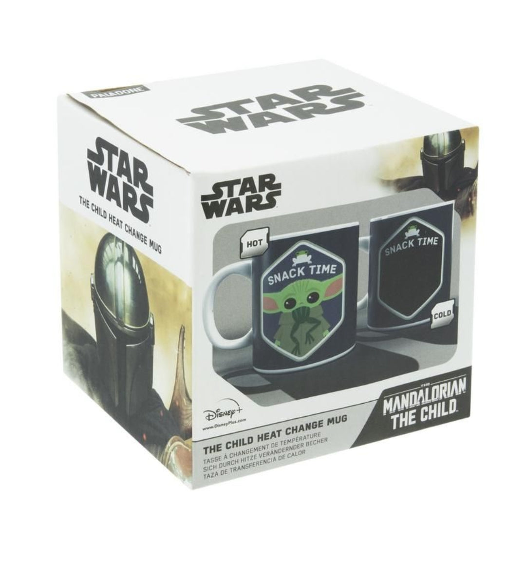 The child, Grogu, baby yoda star wars heat change mug