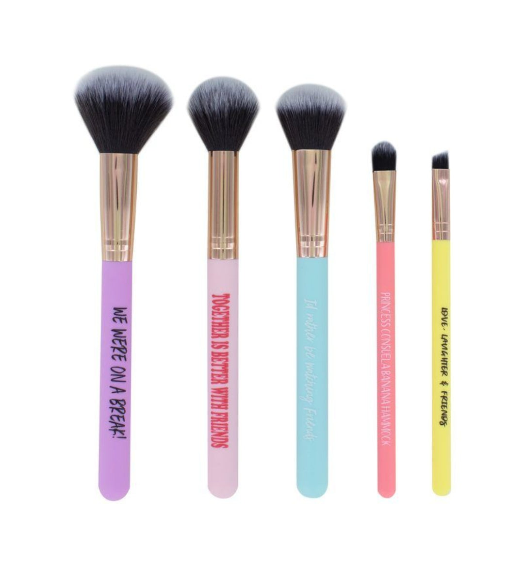 Friends makeup brush set