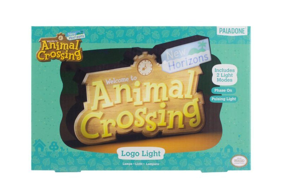 Animal crossing logo light
