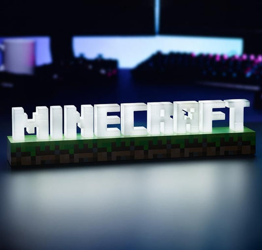 Minecraft logo light