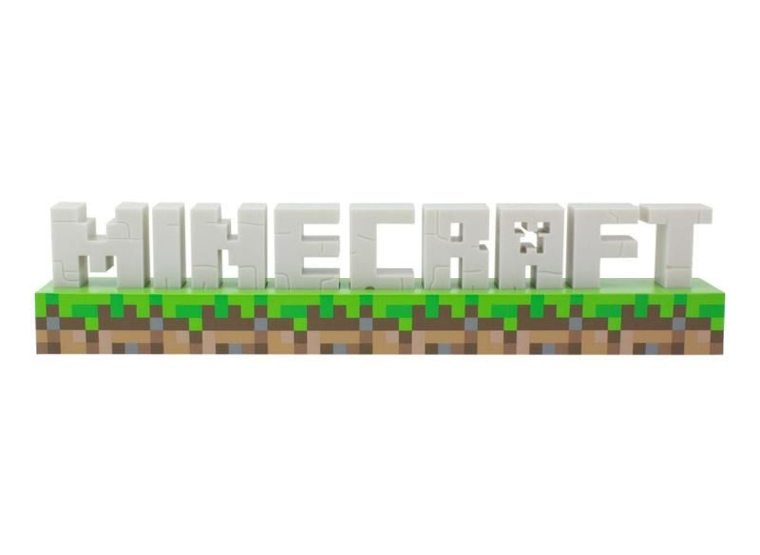 Minecraft logo light