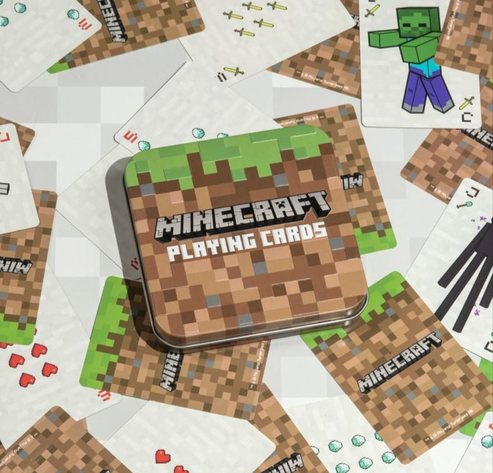 Minecraft playing cards