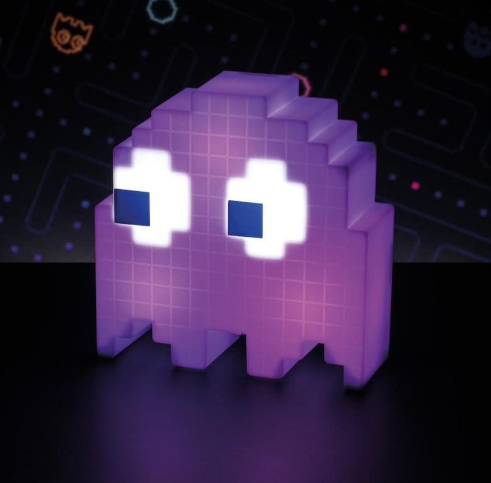 Pacman ghost multicoloured light
