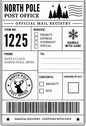 Santa gift labels